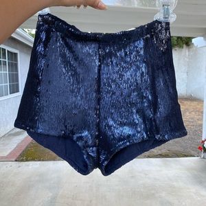 Silence + Noise sequin shorts size XS
